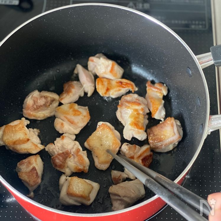 Homemade Cream Stew （自家製クリームシチュー） Process3