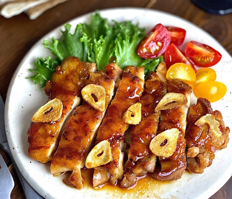 Chicken Sauté with Garlic Butter Soy Sauce