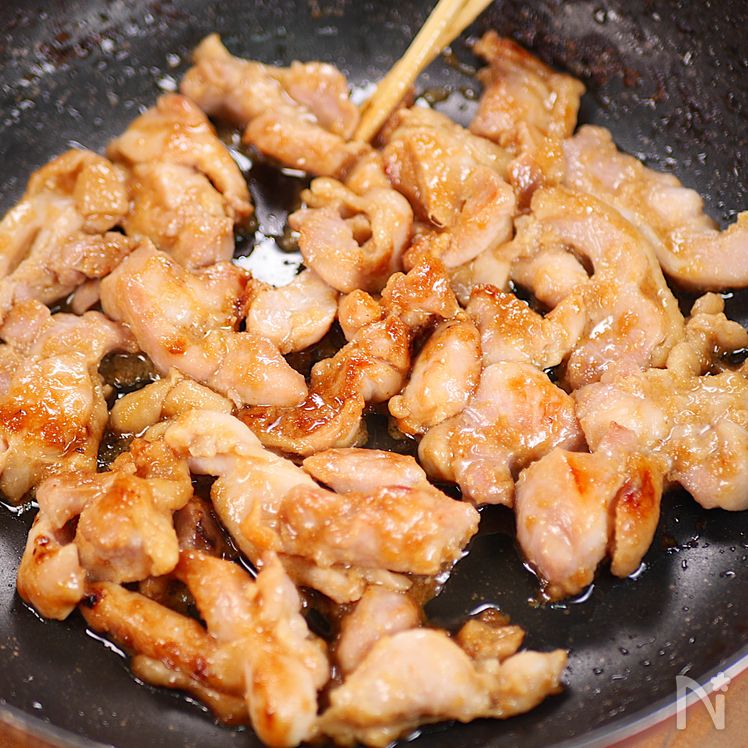 Grilled Chicken and Summer Vegetables in A Rich Miso-Ginger Sauce Process3