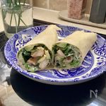 I'd never thought of using teriyaki chicken in a wrap. What a nice idea. I cooked the chicken in the microwave because it's too hot to cook on the range top. Other than that, this was prepared exactly as written. Good lunch idea that can be prepared the night before.