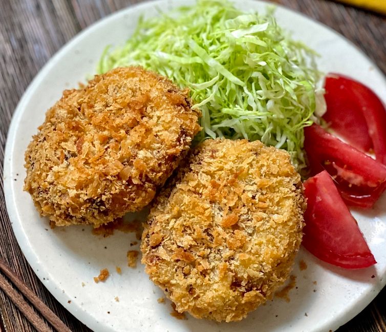 Fluffy Potato Croquettes (Korokke, コロッケ)