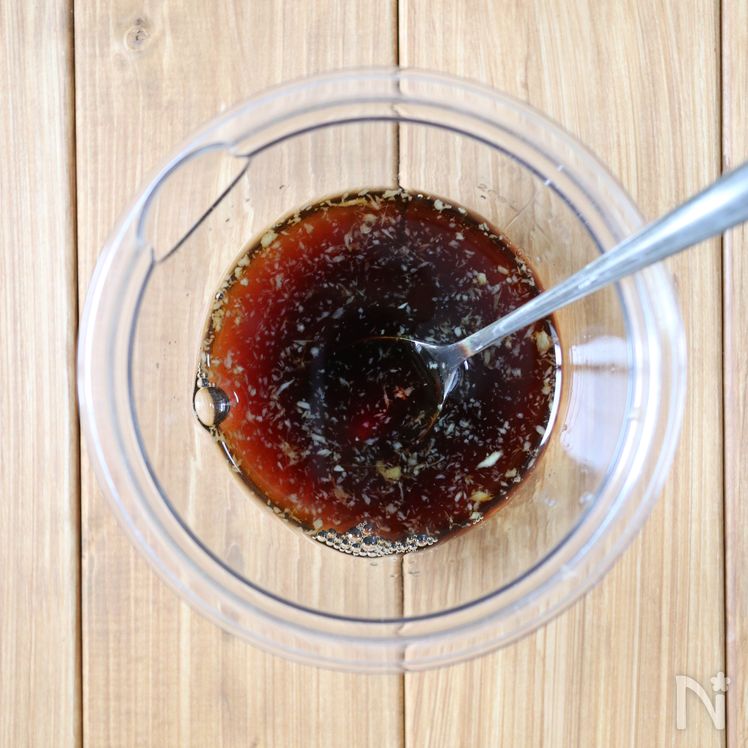 One-Pan Sukini (Simmered Sweet & Savory Pork with Tofu) Process2