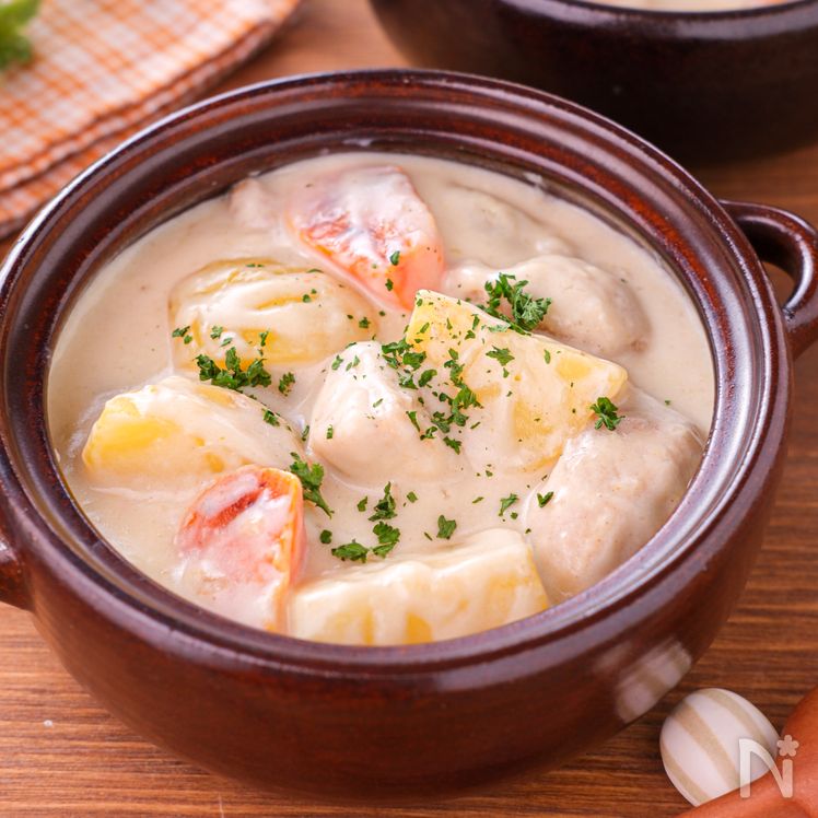 Creamy Chicken and Potato Stew Process6