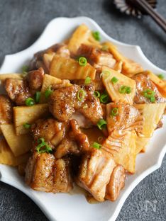 Sweet and Savory Stir-Fry with Chicken and Bamboo Shoots