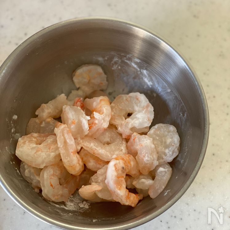 Ebi Katsu (Shrimp Cutlet, えびカツ) Process1