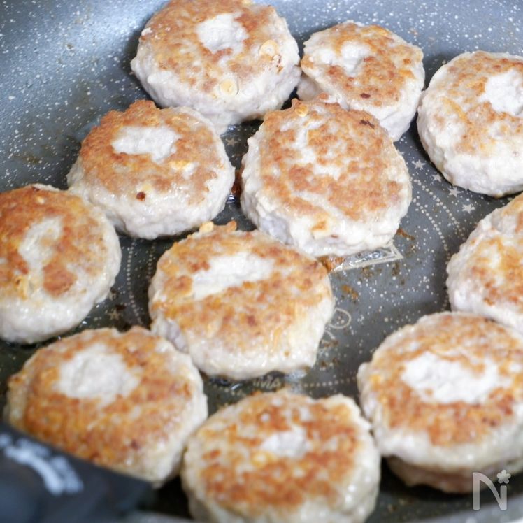 Sweet and Savory Pork Tsukune with Mayo Process4