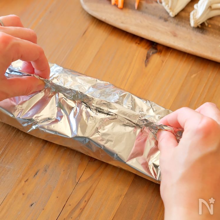 Salmon Foil-Yaki Process10