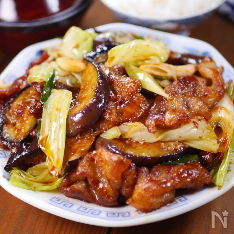 Rich and Velvety Eggplant Hoisin Stir-Fry (Japanese-style Twice-Cooked Pork) Process6
