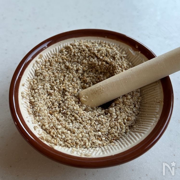 Japanese Shira-ae: Creamy White Sesame Tofu with Konnyaku & Carrots Process6