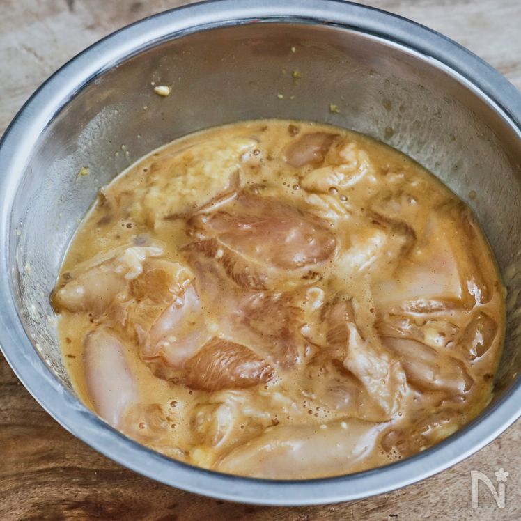 Fried Kara-age Chicken Process2