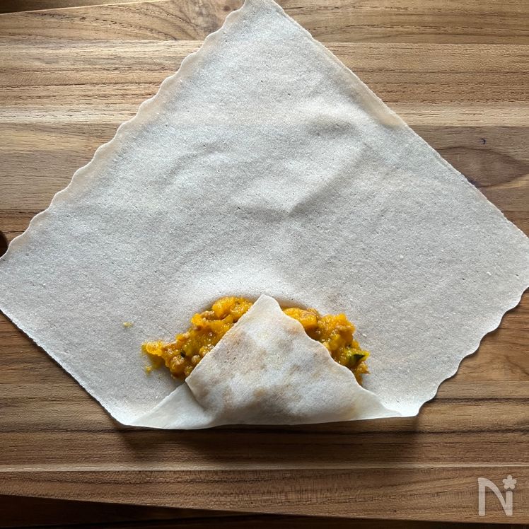 Crispy Spring Roll Kabocha Croquettes Process4