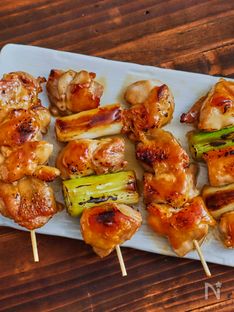 Yakitori Teriyaki Chicken Skewers