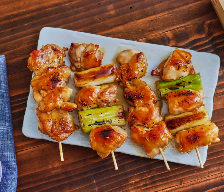 Yakitori Teriyaki Chicken Skewers