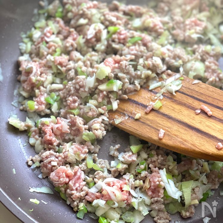 Mapo Eggplant (Mabo Nasu) Process2