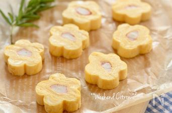 Flower-shaped Tamagoyaki