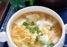 Fluffy Tofu in Chinese-Style Ginger Soup