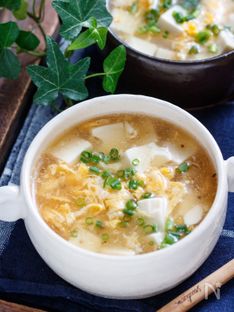 Fluffy Tofu in Chinese-Style Ginger Soup