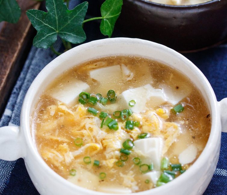 Fluffy Tofu in Chinese-Style Ginger Soup