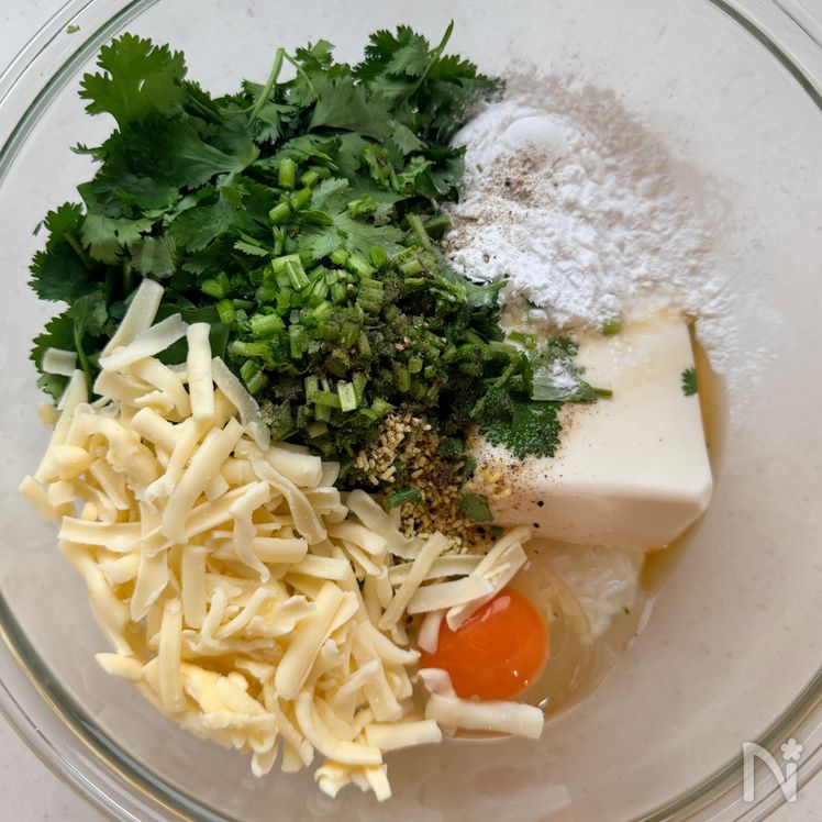 Cheesy Shirataki Bake Process4