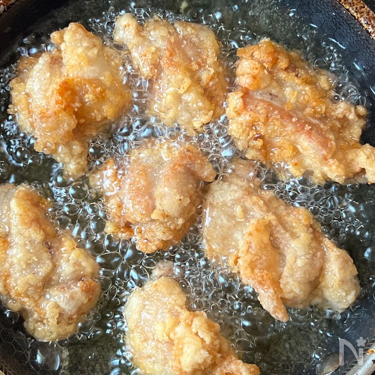 No-marinate Japanese-Style Umami Dashi Karaage Process4