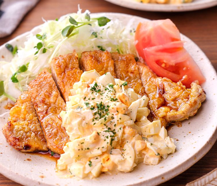 Crispy Pork Nanban with Homemade Tartar Sauce