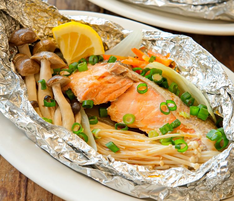 Salmon Foil-Yaki