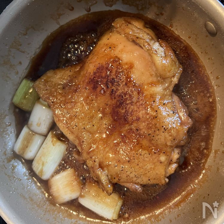 Irresistible Golden Teriyaki Chicken with Scallions Process4