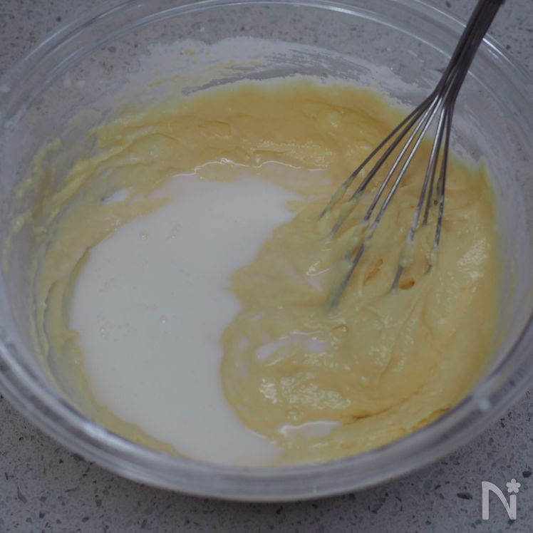 Rice Cooker Soufflé Cheesecake Process3