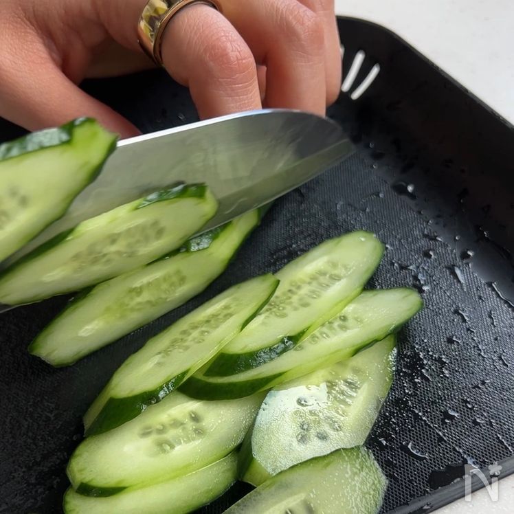 Ginger Sesame Bean Sprout Salad Process2