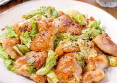 Stir-Fried Chicken and Cabbage with Miso Mayo