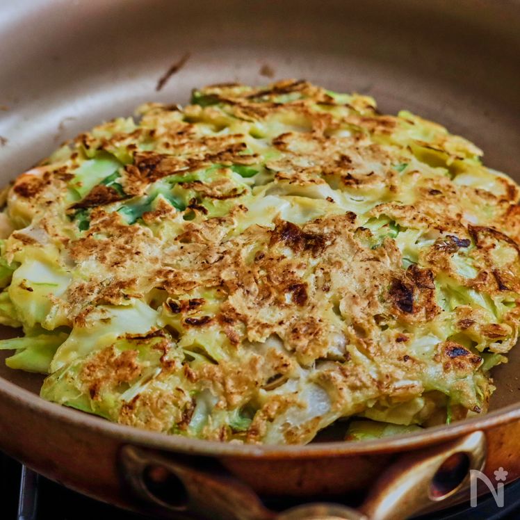 Seafood Okonomiyaki Process3