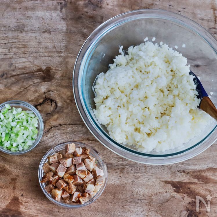 Japanese Fried Rice Process1