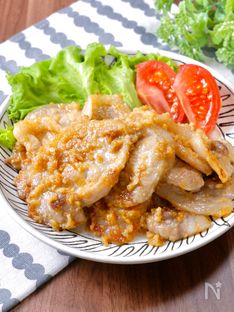 Garlic Miso Pork Sauté