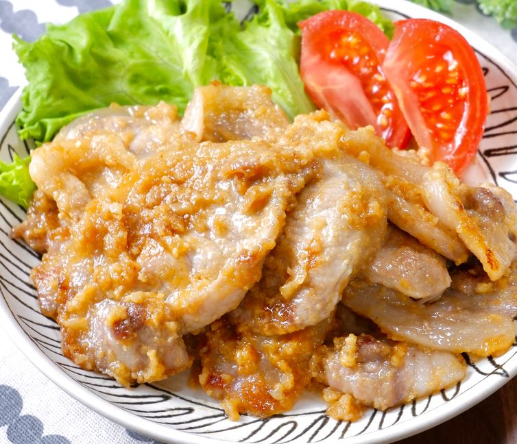 Garlic Miso Pork Sauté