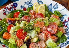 Insalata Umami di Avocado e Salmone