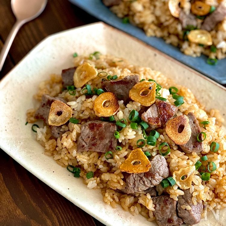 Garlic Steak Rice Process5