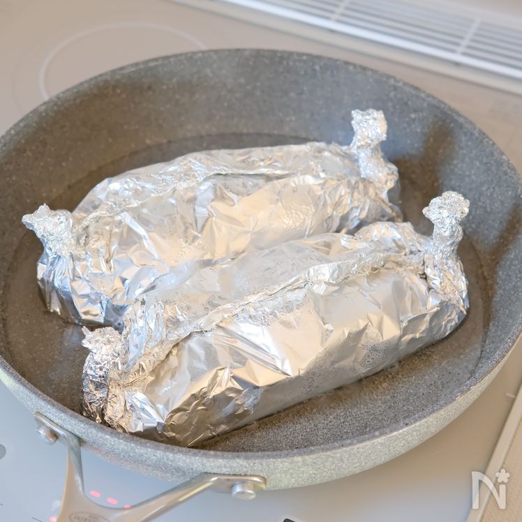 Salmon Foil-Yaki Process12