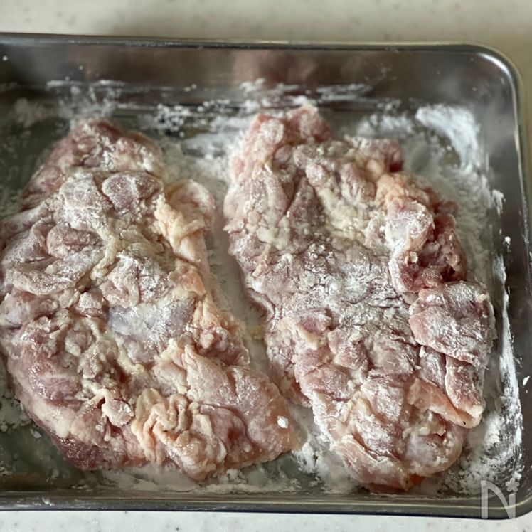 Crunchy Chicken Nanban with Homemade Tartar Sauce Process3