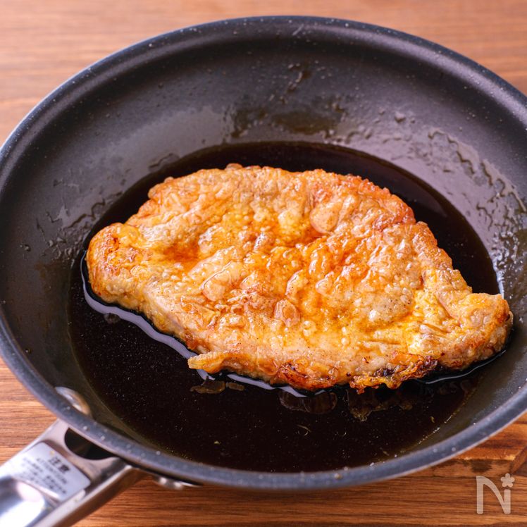 Crispy Pork Nanban with Homemade Tartar Sauce Process4