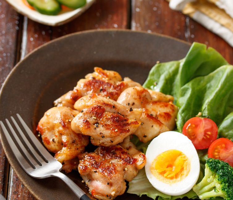 Ayam Bawang Putih Garam yang Lazat