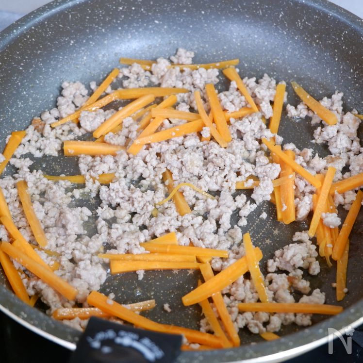 Soboro Bibimbap Bowl Process3