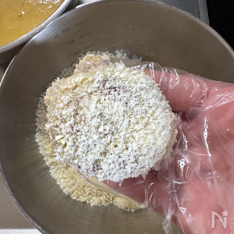 Cheesy Fried Shiitake Mushrooms Process2