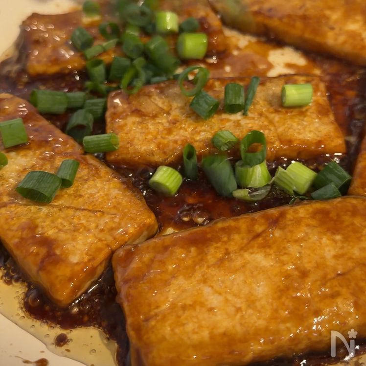 Tofu Sucré Teriyaki à l'Ail Process4