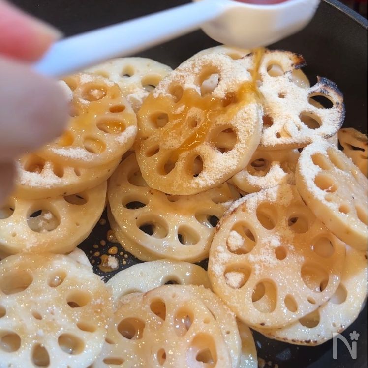 Lotus Root Stir Fry Process4