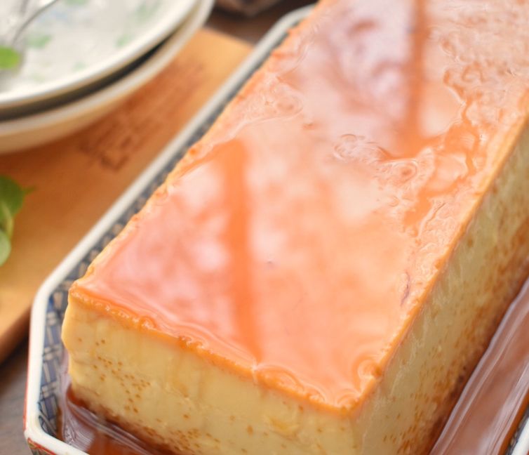 Melt-in-Your-Mouth Baked Custard Pudding