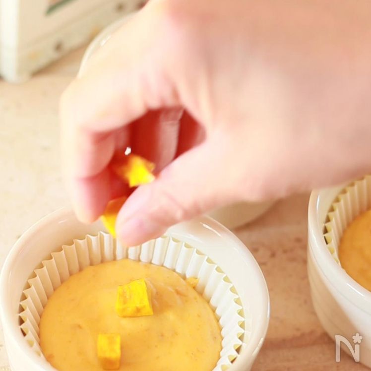 Kabocha Steamed Cake Process4