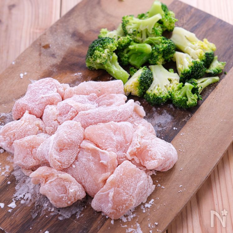 10-Minute Chicken and Broccoli with Oyster Mayo Sauce Process1