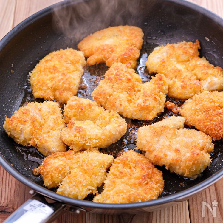 Chicken Tenderloin Cutlet Rice Bowl with Tonkatsu Sauce (Sauce Katsu Donburi) Process2