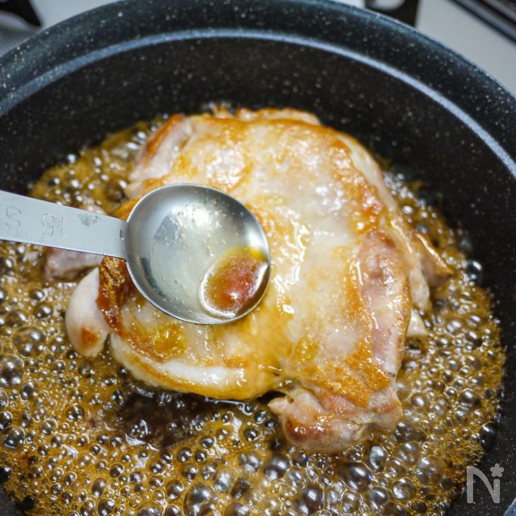 Crispy-Skin Chicken Teriyaki Process4