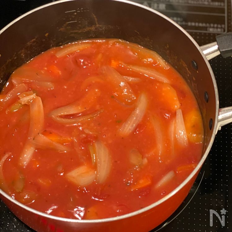 Creamy Tomato Chicken Stew Process3